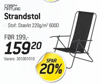Thansen Strandstol tilbud