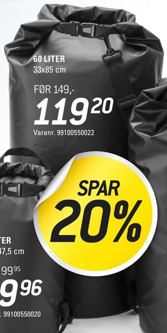 Thansen Dry bag tilbud