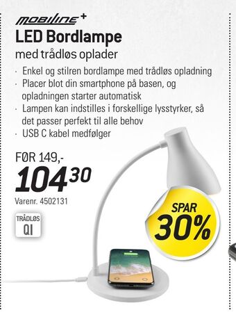 Thansen LED Bordlampe tilbud