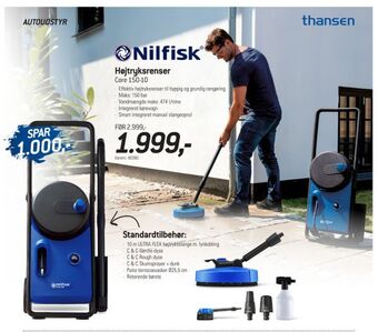 Thansen Højtryksrenser tilbud