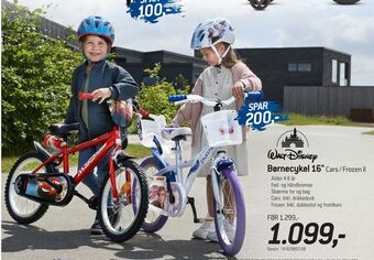 Thansen Børnecykel 16" tilbud