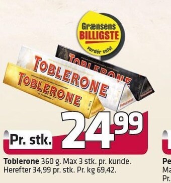 Fleggaard Toblerone tilbud