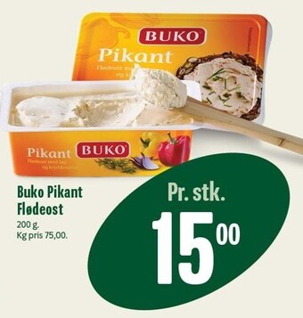 Min Købmand Buko pikant flødeost tilbud