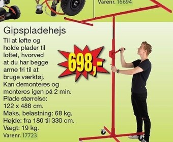 Gipspladehejs