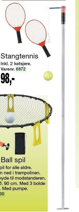 Harald Nyborg Stangtennis tilbud