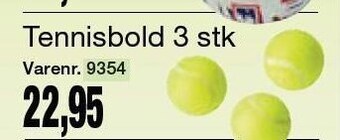 Harald Nyborg Tennisbold 3 stk tilbud