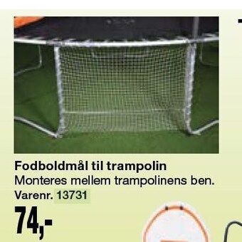 Harald Nyborg Fodboldmål til trampolin tilbud