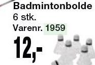 Harald Nyborg Badmintonbolde tilbud