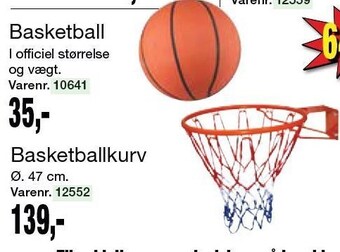 Harald Nyborg Basketball tilbud