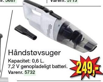 Harald Nyborg håndstøvsuger tilbud