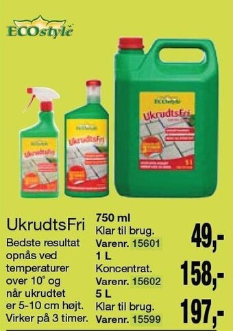 Harald Nyborg Ukrudtsfri tilbud