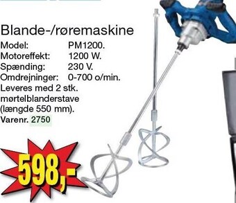 Harald Nyborg Blande-/røremaskine tilbud