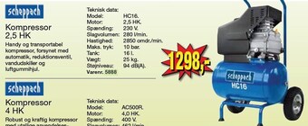 Kompressor 2,5 HK