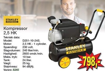 Kompressor 2,5 hk