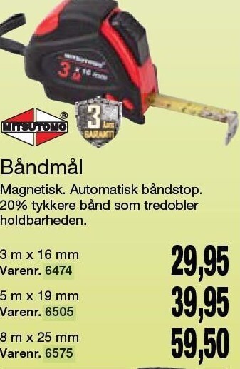 Harald Nyborg Bandmål tilbud