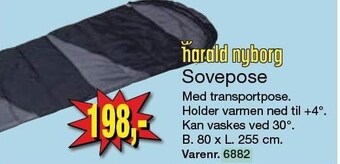 Harald Nyborg Sovepose tilbud