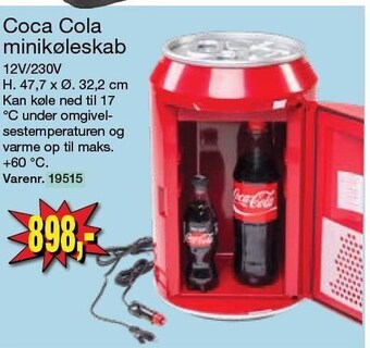 Harald Nyborg Coca Cola minikøleskab tilbud