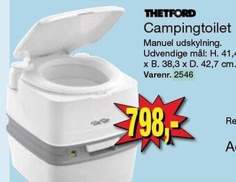Harald Nyborg Campingtoilet tilbud