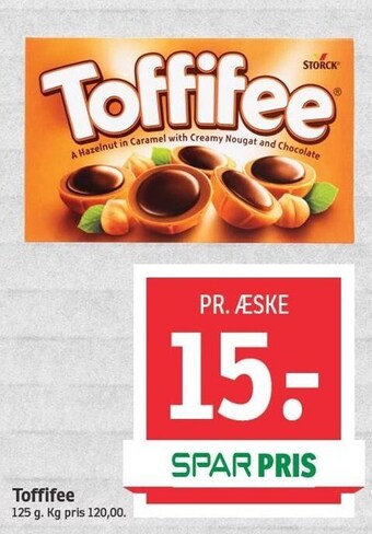 SPAR Toffifee tilbud