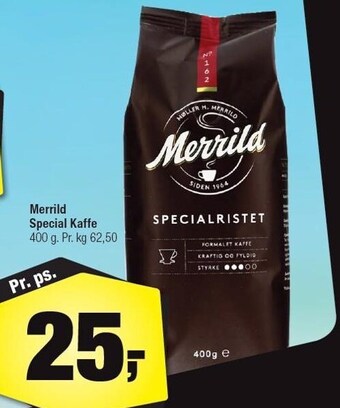 Calle Merrild Special kaffe tilbud
