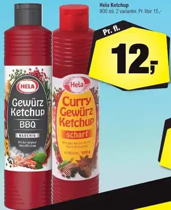 Hela Ketchup - 2 varianter
