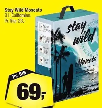 Calle Stay Wild Moscato 3L tilbud