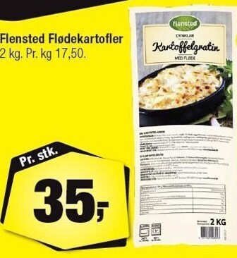 Calle Flensted flødekartofler tilbud