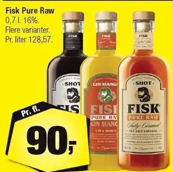 Calle Fisk pure raw tilbud
