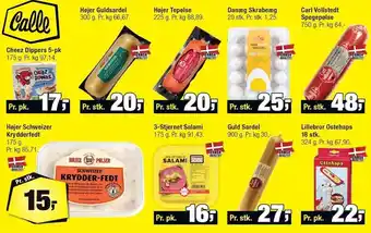 Calle Diverse morgen-frokost mad tilbud