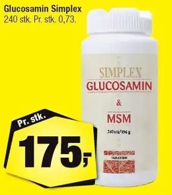 Calle Glucosmin simplex tilbud