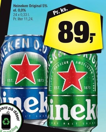 Calle Heineken tilbud