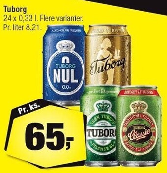 Calle Tuborg tilbud