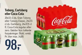 Føtex Tuborg, Carlsberg eller Coca-Cola tilbud
