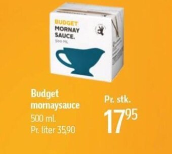Budget Mornaysauce
