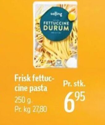 Frisk fettuccine pasta