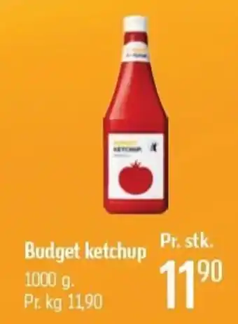 Føtex Budget ketchup tilbud