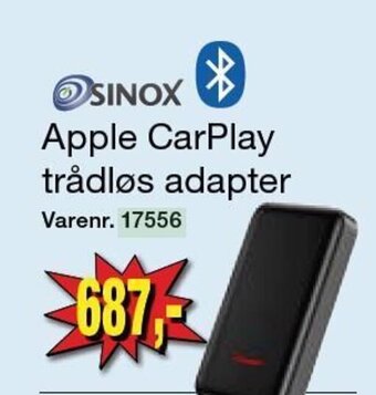 Apple CarPlay trådløs adapter