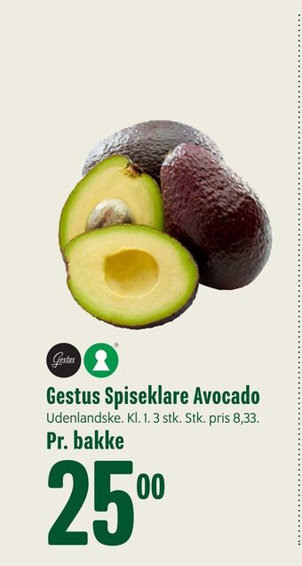 Min Købmand Gestus Spiseklare Avocado tilbud