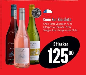 Min Købmand Cono Sur Bicicleta tilbud