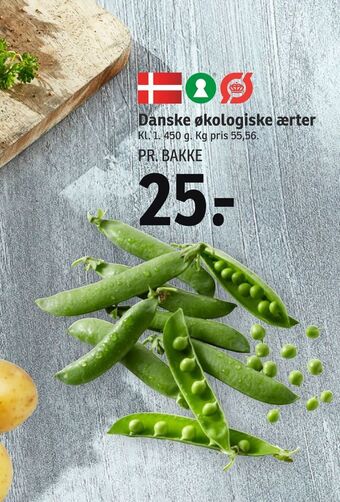 Danske økologiske ærter