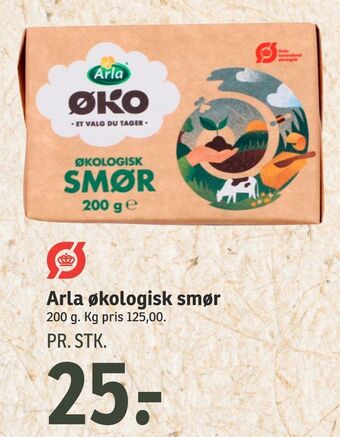 SPAR Arla økologisk smør tilbud