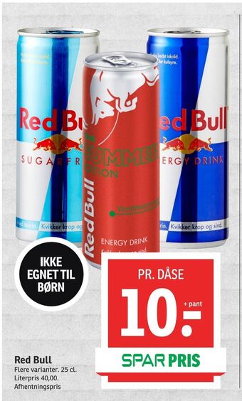 SPAR Red Bull tilbud