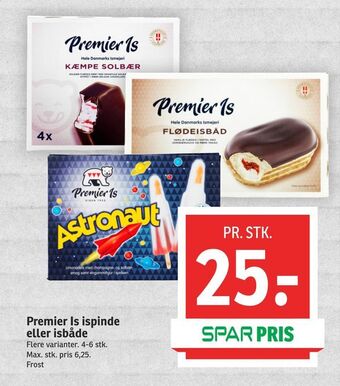 SPAR Premier Is ispinde eller isbåde tilbud