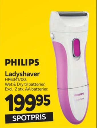 Din Isenkræmmer Philips ladyshaver tilbud