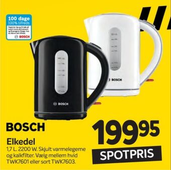 Din Isenkræmmer Bosch elkedel tilbud