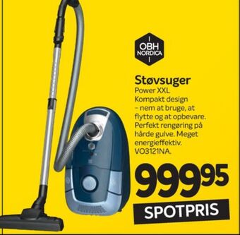 Din Isenkræmmer Obh nordica støvsuger tilbud