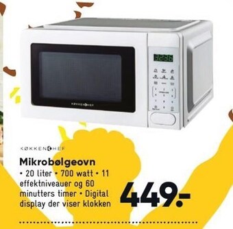 Bilka Mikrobølgeovn tilbud