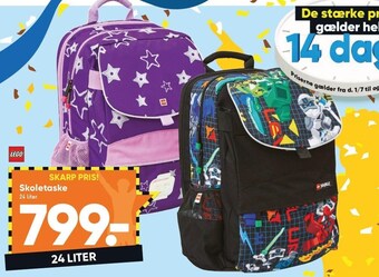 Bilka Skoletaske tilbud