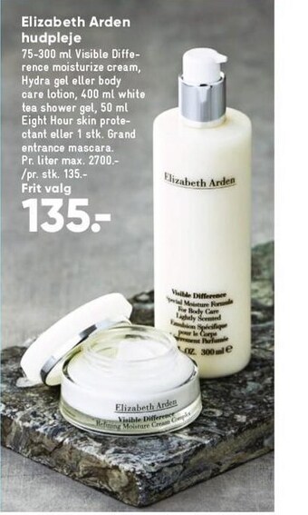 Bilka Elizabeth Arden hudpleje tilbud