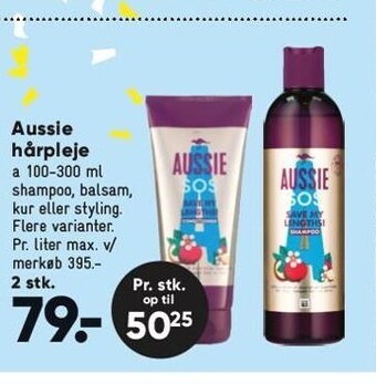 Bilka Aussie hårpleje tilbud
